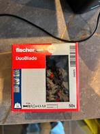 Fischer duoblade gipspluggen, Ophalen of Verzenden, Nieuw, Minder dan 50 mm, Pluggen