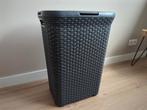 Curver antraciet wasmand hoog, Huis en Inrichting, Badkamer | Badtextiel en Accessoires, Ophalen, Gebruikt, Grijs