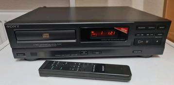 Sony cd speler cdp-m18 + afstandsbediening  36cm breed beschikbaar voor biedingen