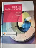 Basisboek Bedrijfseconomie 9789001797881, Boeken, Gelezen, Boer Brouwers Koetzier, Beta, HBO