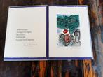 Zeefdruk van Corneille  met gedicht van Bert Schierbeek, Ophalen