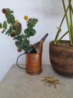 Vintage oliekan/vaas/gieter metaal. Industrieel, brocante., Ophalen of Verzenden, ., ., .