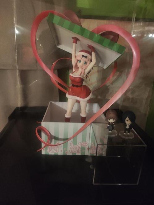 Fujiwara Chika 1/7 anime figure- Christmas Present(beBOX), Verzamelen, Poppetjes en Figuurtjes, Zo goed als nieuw, Verzenden
