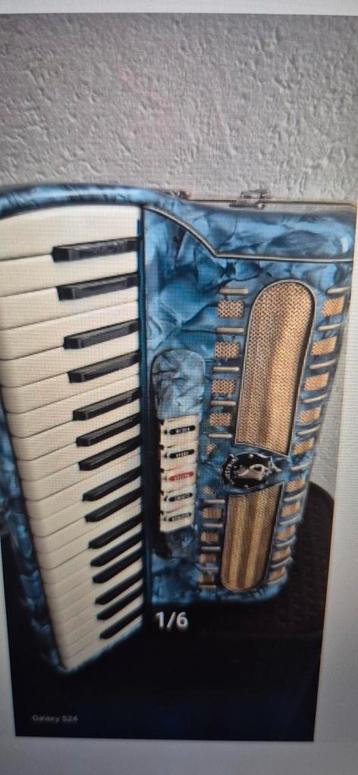 accordeon ter decoratie of restauratie beschikbaar voor biedingen