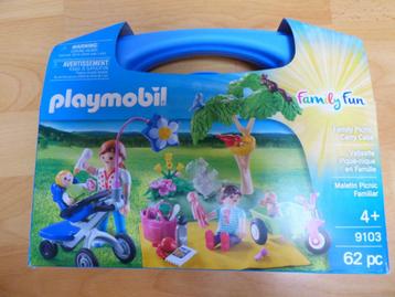 Playmobil  koffertje familie picknick - 9103  NIEUW! beschikbaar voor biedingen