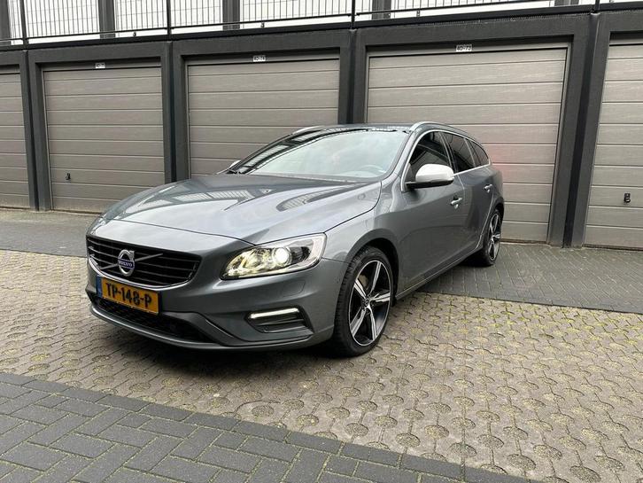 Volvo V60 T4 190pk Geartronic 2018 Grijs, Auto's, Volvo, Bedrijf, V60, Benzine, C, Stationwagon, Automaat, Origineel Nederlands