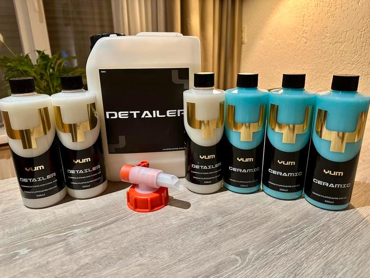 Yum Detailing pakket | NIEUW met KORTING, Auto diversen, Onderhoudsmiddelen, Ophalen of Verzenden