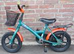 Batavus kinderfietsje met mandje. Kleine kinderfiets. Koala, Ophalen, Zijwieltjes, Gebruikt, Minder dan 16 inch