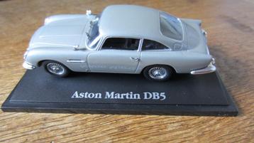 ASTON MARTIN DB5 1963, coupé mèt doos, Norev/Atlas Editions beschikbaar voor biedingen