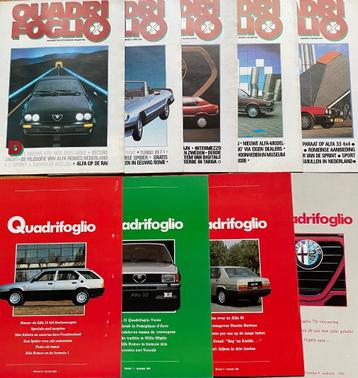 Alfa Romeo Quadrifoglio tijdschriften Nederlandstalig