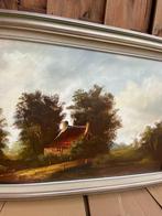 Landschap schilderij.J.Sane, Antiek en Kunst, Kunst | Schilderijen | Klassiek, Ophalen