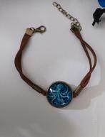 Octopus Armband - Blauw/Bruin, Sieraden, Tassen en Uiterlijk, Ophalen of Verzenden, Nieuw, Blauw