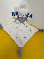 4264 tiamo nijntje doekje wit grijs bloemen, Ophalen of Verzenden, Zo goed als nieuw, Konijn