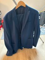 Blauw Mango Man Pak - Maat 52, Kleding | Heren, Kostuums en Colberts, Ophalen of Verzenden, Zo goed als nieuw, Maat 46 (S) of kleiner