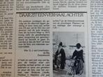 Sinterklaas op de fiets i.v.m. autoloze zondag 1973., Ophalen of Verzenden, Gebruikt