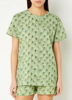 SNURK Cactus pyjamatop van katoen met print XS, Kleding | Dames, Ophalen of Verzenden