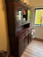 Oude Grenen Buffetkast - Ossenbloedrood - In Goede Staat!, Huis en Inrichting, Kasten | Buffetkasten, Gebruikt, Ophalen of Verzenden