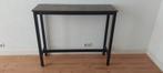 Sidetable / Bijzettafel met Houten Blad, Antiek en Kunst, Ophalen