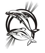 Camper, caravan auto sticker? Dolfijnen, Caravans en Kamperen, The River House, Info@theriverhouse.nl, Nieuw, Ophalen of Verzenden