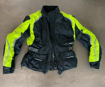 Textiel gele reflectie motorjas Evolution maat. L beschikbaar voor biedingen