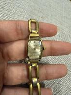 Vintage Prisma Horloge - Verguld, Sieraden, Tassen en Uiterlijk, Horloges | Antiek, Overige merken, Overige materialen, Met bandje