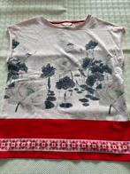 Ted Baker roze shirt met bloemen, Verzenden, Zo goed als nieuw, Roze, Korte mouw