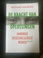 Handboek oplossingsgericht werken, Ophalen of Verzenden, Peter de Jong; Insoo Kim Berg, Zo goed als nieuw, WO