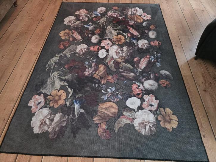Vloerkleed Jan Davidsz. de Heem - Bloemenmotief 160x230, Huis en Inrichting, Stoffering | Tapijten en Kleden, 150 tot 200 cm, 200 cm of meer