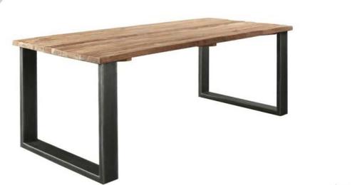 Romaro eettafel (teakhout), Huis en Inrichting, Tafels | Eettafels, Zo goed als nieuw, 50 tot 100 cm, 200 cm of meer, Vijf personen of meer