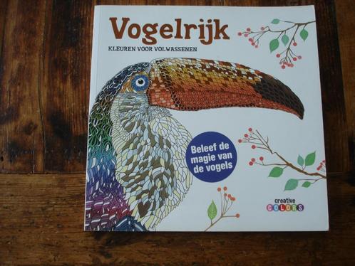 hobby.(005) vogelrijk. Kleuren voor vowassenen. Creative, Boeken, Hobby en Vrije tijd, Zo goed als nieuw, Overige onderwerpen