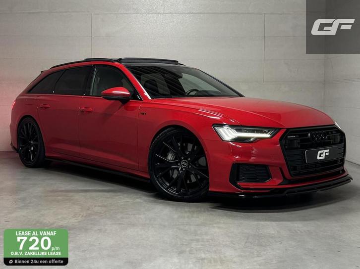 Audi A6 Avant 55 TFSI V6T Quattro S-Line Pano B&O Luchtv Sfe, Auto's, Audi, Bedrijf, Te koop, A6, 4x4, ABS, Adaptive Cruise Control