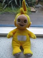 Teletubbie Lala Teletubbies 2021 UKCA geel velours, Ophalen of Verzenden, Zo goed als nieuw, Overige typen