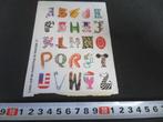 sticker Alfabet, Verzamelen, Ophalen, Zo goed als nieuw, Bedrijf of Vereniging