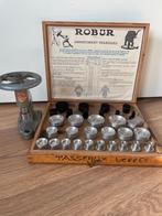 Robur Glazenpersen (horlogemakersgereedschap), Ophalen, Gebruikt