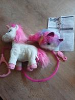 interactieve knuffel eenhoorn en pomsies met licht en geluid, Ophalen of Verzenden