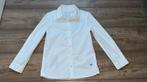 In nette staat: mooi wit overhemd/ blouse Nik & Nik mt 140, Ophalen of Verzenden, Zo goed als nieuw, Jongen, Overhemd of Blouse