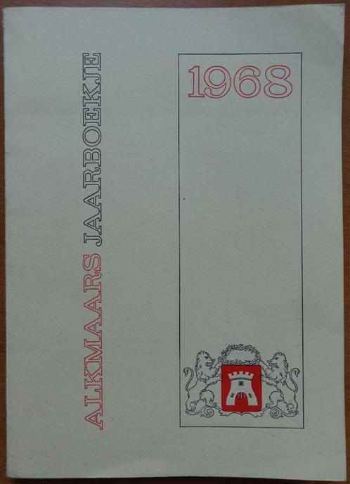 Alkmaars Jaarboekje 1968, Verzamelen, Ansichtkaarten | Nederland, Gelopen, Noord-Holland, 1960 tot 1980, Verzenden
