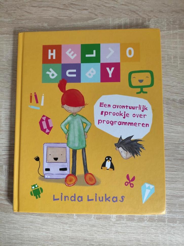 Linda Liukas - Hello Ruby, Boeken, Kinderboeken | Jeugd | onder 10 jaar, Zo goed als nieuw, Non-fictie, Ophalen