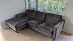 Bank Mexico longchair 3 zits torre 19 grey antraciet velvet, Ophalen, Gebruikt, Hoekbank, Driepersoons