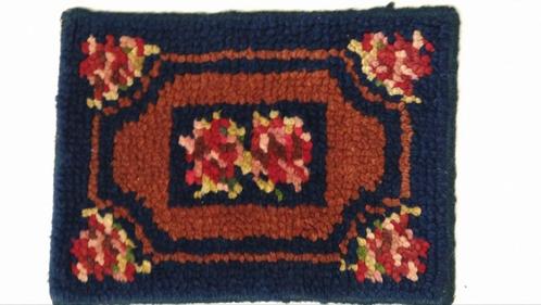 Vintage klein tafel kleedje 36x27cm leuk vintage cadeau!, Antiek en Kunst, Antiek | Kleden en Textiel, Ophalen of Verzenden