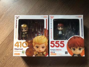 Fate Stay Night Nendoroids - Gilgamesh 410 & Emiya 555 beschikbaar voor biedingen