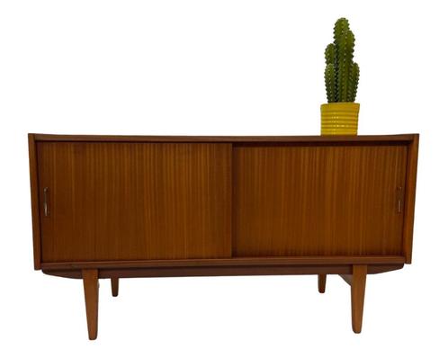 Vintage compact dressoir TV meubel lowboard jaren 60, Huis en Inrichting, Kasten | Dressoirs, Ophalen of Verzenden