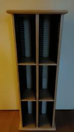 Houten CD/DVD Kast, Huis en Inrichting, Woonaccessoires | Cd- en Dvd-rekken, Ophalen, Hout, Cd's of Dvd's, 75 tot 150 discs