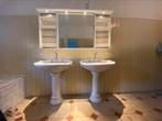 2 vintage wastafels, Doe-het-zelf en Verbouw, Sanitair, Ophalen, Gebruikt, Wastafel