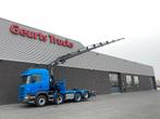 Scania R560 V8 8X2 TREKKER/BAKWAGEN + HIAB 477E-8 HIPRO KRAA, Auto's, Vrachtwagens, Automaat, Euro 5, Scania, Blauw