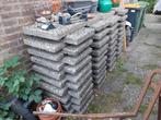 Gratis Grindtegels - 128 stuks!, Tuin en Terras, Tegels en Klinkers, Ophalen, Gebruikt, Beton, Terrastegels