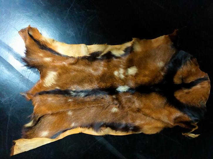 Vintage Dierenhuid - Decoratief, Hobby en Vrije tijd, Stoffen en Lappen, Ophalen of Verzenden