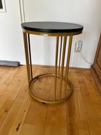 bijzettafel, Minder dan 55 cm, Rond, Ophalen of Verzenden, Zo goed als nieuw