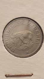 5 cents 1961 Liberia - Oplage: 3.200.000., Ophalen of Verzenden, Overige landen, Losse munt