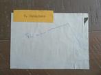 Handtekening.  Theo.Pahlplatz. Fc Twente, Verzamelen, Sportartikelen en Voetbal, Ophalen of Verzenden, Zo goed als nieuw, F.C. Twente